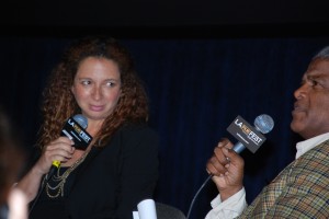 Maya Rudolph and Elvis Mitchell, Curator of Film Independent at LACMA
